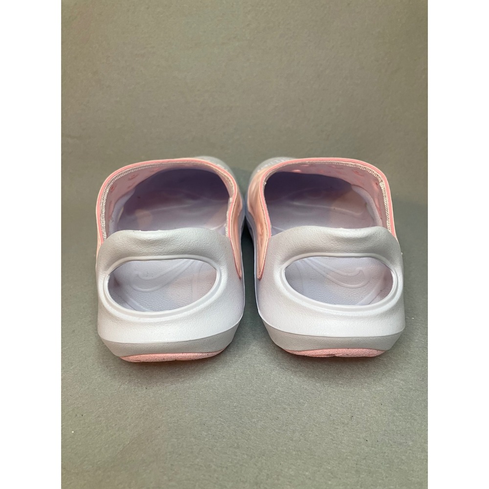Nike Aqua Swoosh Kids Size 13 Pink White Slip On - Picture 4 of 7